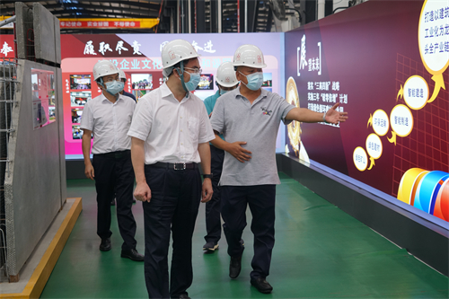 2021-8-27张家界市市委书记刘革安莅临华人策略综合讨论大厅指导工作